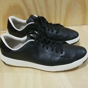 Cole Haan Womens Grandpro Tennis Black/Optic White Size 11